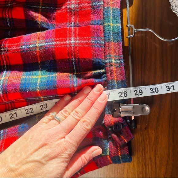 Vintage Pendleton Boyd Tartan Wool Plaid Midi Skirt - Picture 9 of 11